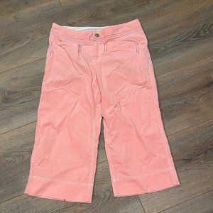 Athleta Cropped Corduroy Pants Size 2